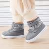 imageBMCiTYBM Baby Snow Boots Boys Girls Winter Infant Shoes AntiSlip 6 9 12 18 24 Months Faux FurYarns Grey