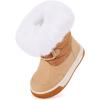 imageBMCiTYBM Toddler Boy Girl Snow Boots Waterproof Winter Warm Shoes Baby High Top Nonslip Lightweight Outdoor Sneakers for Cold Weather InfantToddlerAcamel