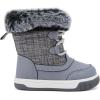 imageBMCiTYBM Toddler Boy Girl Snow Boots Waterproof Winter Warm Shoes Baby High Top Nonslip Lightweight Outdoor Sneakers for Cold Weather InfantToddlerAgrey