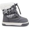 imageBMCiTYBM Toddler Boy Girl Snow Boots Waterproof Winter Warm Shoes Baby High Top Nonslip Lightweight Outdoor Sneakers for Cold Weather InfantToddlerCgrey