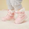 imageBMCiTYBM Toddler Boy Girl Snow Boots Waterproof Winter Warm Shoes Baby High Top Nonslip Lightweight Outdoor Sneakers for Cold Weather InfantToddlerCpink