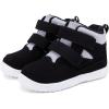 imageBMCiTYBM Toddler Snow Boots Boys Girls Winter Waterproof Shoes Cold Weather OutdoorDark Black