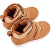 imageBMCiTYBM Toddler Snow Boots Boys Girls Winter Waterproof Shoes Cold Weather OutdoorDark Camel