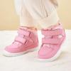 imageBMCiTYBM Toddler Snow Boots Boys Girls Winter Waterproof Shoes Cold Weather OutdoorDark Pink