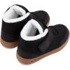 imageBMCiTYBM Toddler Snow Boots Boys Girls Winter Waterproof Shoes Cold Weather OutdoorFur Black