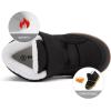 imageBMCiTYBM Toddler Snow Boots Boys Girls Winter Waterproof Shoes Cold Weather OutdoorFur Black