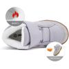 imageBMCiTYBM Toddler Snow Boots Boys Girls Winter Waterproof Shoes Cold Weather OutdoorFur Grey