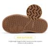imageBMCiTYBM Toddler Snow Boots Boys Girls Winter Waterproof Shoes Cold Weather OutdoorFur Grey