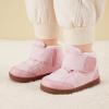 imageBMCiTYBM Toddler Snow Boots Boys Girls Winter Waterproof Shoes Cold Weather OutdoorFur Pink