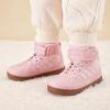 imageBMCiTYBM Toddler Snow Boots Boys Girls Winter Waterproof Shoes Cold Weather OutdoorLight Pink