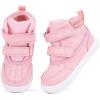 imageBMCiTYBM Toddler Snow Boots Boys Girls Winter Waterproof Shoes Cold Weather OutdoorPink