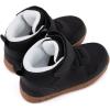 imageBMCiTYBM Toddler Snow Boots Boys Girls Winter Waterproof Shoes Cold Weather OutdoorSolid Black