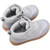 imageBMCiTYBM Toddler Snow Boots Boys Girls Winter Waterproof Shoes Cold Weather OutdoorSolid Grey