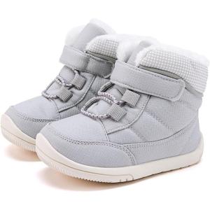 imageBMCiTYBM Baby Girls Boys Boots High Top First Walking ShoesDark Grey