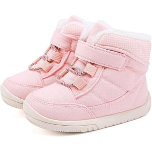 imageBMCiTYBM Baby Girls Boys Boots High Top First Walking ShoesDark Pink