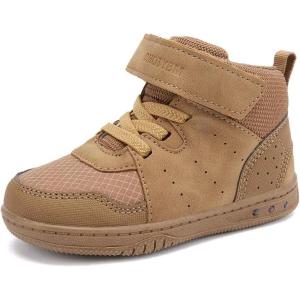 imageBMCiTYBM Toddler Snow Boots Boys Girls Winter Waterproof Shoes Cold Weather OutdoorSolid Brown