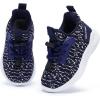 imageBMCiTYBM Toddler Shoes Boys Girls Barefoot Walking Shoes Breathable Mesh Sneakers Tennis Slip on9navy