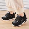 imageBMCiTYBM Baby Shoes Infant Boy Girl First Walking Shoes Toddler Lightweight NonSlip Tennis Sneakers for 6 9 12 18 24 MonthsDenim Black