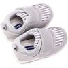 imageBMCiTYBM Baby Shoes Infant Boy Girl First Walking Shoes Toddler Lightweight NonSlip Tennis Sneakers for 6 9 12 18 24 MonthsDenim Grey