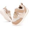 imageBMCiTYBM Baby Shoes Infant Boy Girl First Walking Shoes Toddler Lightweight NonSlip Tennis Sneakers for 6 9 12 18 24 MonthsMuti Camel