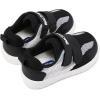 imageBMCiTYBM Baby Shoes Infant Boy Girl First Walking Shoes Toddler Lightweight NonSlip Tennis Sneakers for 6 9 12 18 24 MonthsTwotone Black