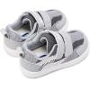 imageBMCiTYBM Baby Shoes Infant Boy Girl First Walking Shoes Toddler Lightweight NonSlip Tennis Sneakers for 6 9 12 18 24 MonthsTwotone Grey