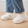 imageBMCiTYBM Baby Snow Boots Winter Boys Girls Booties Lightweight Outdoor First Walker ShoesWhite
