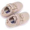 imageBMCiTYBM Baby Walking Shoes Infant Boy Girl First Walker Sneakers Breathable Lightweight NonSlip Barefoot Shoes 6 9 12 18 24 Months1 Strap Camel