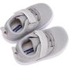 imageBMCiTYBM Baby Walking Shoes Infant Boy Girl First Walker Sneakers Breathable Lightweight NonSlip Barefoot Shoes 6 9 12 18 24 Months1 Strap Grey