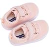 imageBMCiTYBM Baby Walking Shoes Infant Boy Girl First Walker Sneakers Breathable Lightweight NonSlip Barefoot Shoes 6 9 12 18 24 Months1 Strap Pink