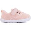imageBMCiTYBM Baby Walking Shoes Infant Boy Girl First Walker Sneakers Breathable Lightweight NonSlip Barefoot Shoes 6 9 12 18 24 Months1 Strap Pink