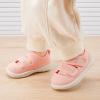imageBMCiTYBM Baby Walking Shoes Infant Boy Girl First Walker Sneakers Breathable Lightweight NonSlip Barefoot Shoes 6 9 12 18 24 Months2 Strap Pink