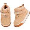 imageBMCiTYBM Toddler Baby Snow Boots Girls Boys Warm WinterLight Camel