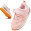imageBMCiTYBM Toddler Shoes Boys Girls Barefoot Shoes Kids Breathable Sneakers Tennis Shoes for Running Walking Athletic SportsApink