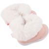 imageBMCiTYBM Toddler Snow Boots Baby Boys Girls Winter Warm Boots Infant High Top Shoes Faux Fur Bootie for Cold Weather OutdoorChevron Pink