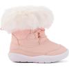 imageBMCiTYBM Toddler Snow Boots Baby Boys Girls Winter Warm Boots Infant High Top Shoes Faux Fur Bootie for Cold Weather OutdoorChevron Pink