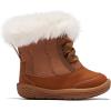 imageBMCiTYBM Toddler Snow Boots Baby Boys Girls Winter Warm Boots Infant High Top Shoes Faux Fur Bootie for Cold Weather OutdoorPure Brown