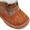 imageBMCiTYBM Toddler Snow Boots Baby Boys Girls Winter Warm Boots Infant High Top Shoes Faux Fur Bootie for Cold Weather OutdoorPure Brown
