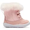 imageBMCiTYBM Toddler Snow Boots Baby Boys Girls Winter Warm Boots Infant High Top Shoes Faux Fur Bootie for Cold Weather OutdoorPure Pink