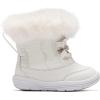 imageBMCiTYBM Toddler Snow Boots Baby Boys Girls Winter Warm Boots Infant High Top Shoes Faux Fur Bootie for Cold Weather OutdoorPure White