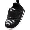 imageBMCiTYBM Baby Shoes Infant Boy Girl First Walking Shoes Toddler Lightweight NonSlip Tennis Sneakers for 6 9 12 18 24 MonthsDenim Black