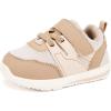 imageBMCiTYBM Baby Shoes Infant Boy Girl First Walking Shoes Toddler Lightweight NonSlip Tennis Sneakers for 6 9 12 18 24 MonthsMuti Camel