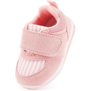 imageBMCiTYBM Baby Shoes Infant Boy Girl First Walking Shoes Toddler Lightweight NonSlip Tennis Sneakers for 6 9 12 18 24 MonthsDenim Pink