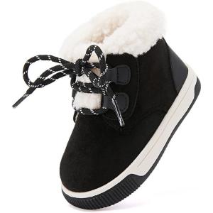 imageBMCiTYBM Toddler Baby Snow Boots Girls Boys Warm WinterBlack