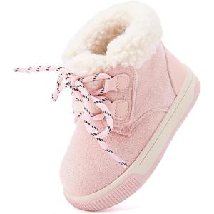 imageBMCiTYBM Toddler Baby Snow Boots Girls Boys Warm WinterPink