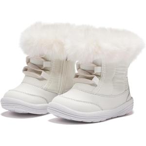 imageBMCiTYBM Toddler Snow Boots Baby Boys Girls Winter Warm Boots Infant High Top Shoes Faux Fur Bootie for Cold Weather OutdoorPure White