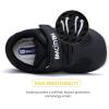 imageBMCiTYBM Baby Walking Sneakers Mesh Barefoot Boys Girls Breathable ShoesBlack