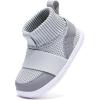 imageBMCiTYBM Baby Shoes Boy Girl Infant Sneakers NonSlip First Walkers 612 MonthsBgrey