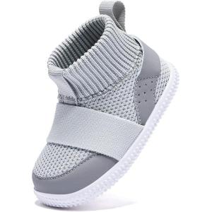 imageBMCiTYBM Baby Shoes Boy Girl Infant Sneakers NonSlip First Walkers 612 MonthsBgrey