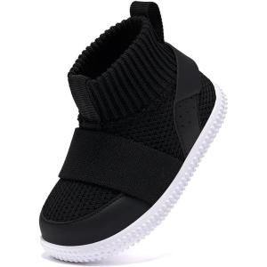 imageBMCiTYBM Baby Shoes Boy Girl Infant Sneakers NonSlip First Walkers 612 MonthsBlack
